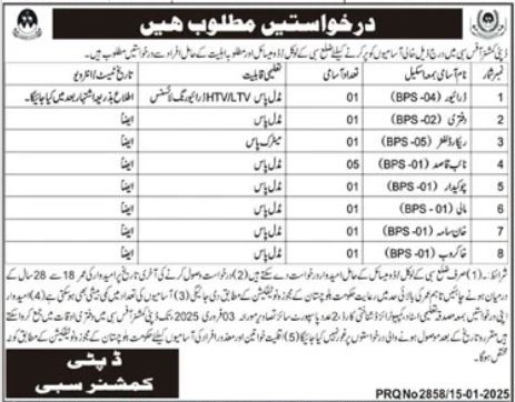 Deputy Commissioner Office Jobs