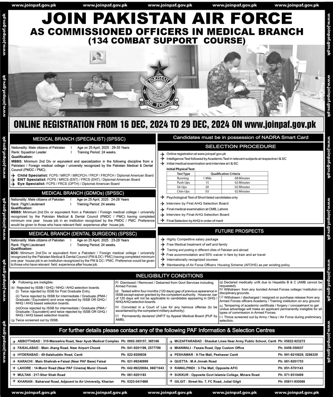 Pakistan Air Force Officers Jobs