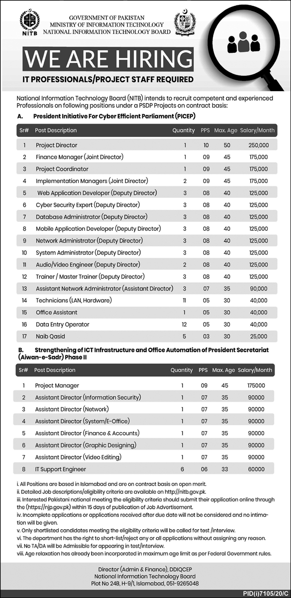 Ministry Of Information Jobs
