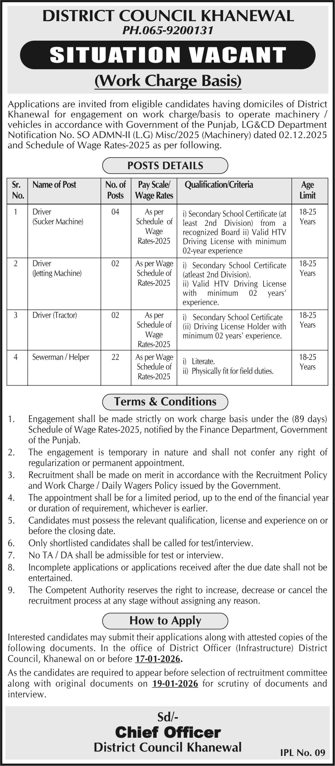 District Council Management jobs